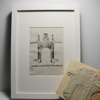 Quadro carimbo Porta da Muralha