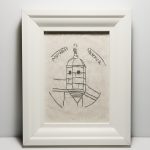Quadro bordado Guarita