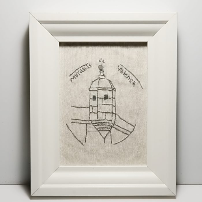 Quadro bordado Guarita