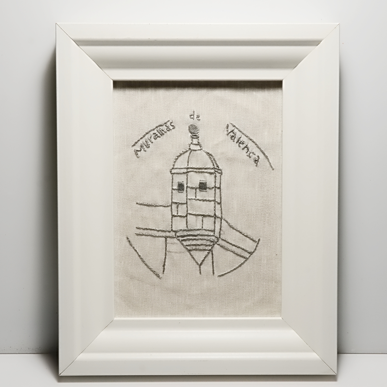 Quadro bordado Guarita